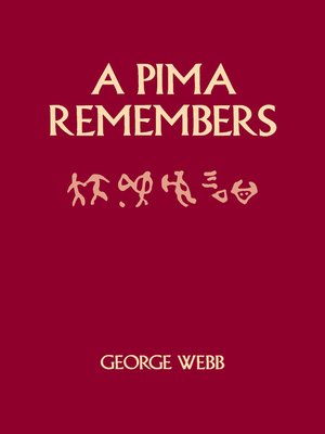 cover image of A Pima Remembers